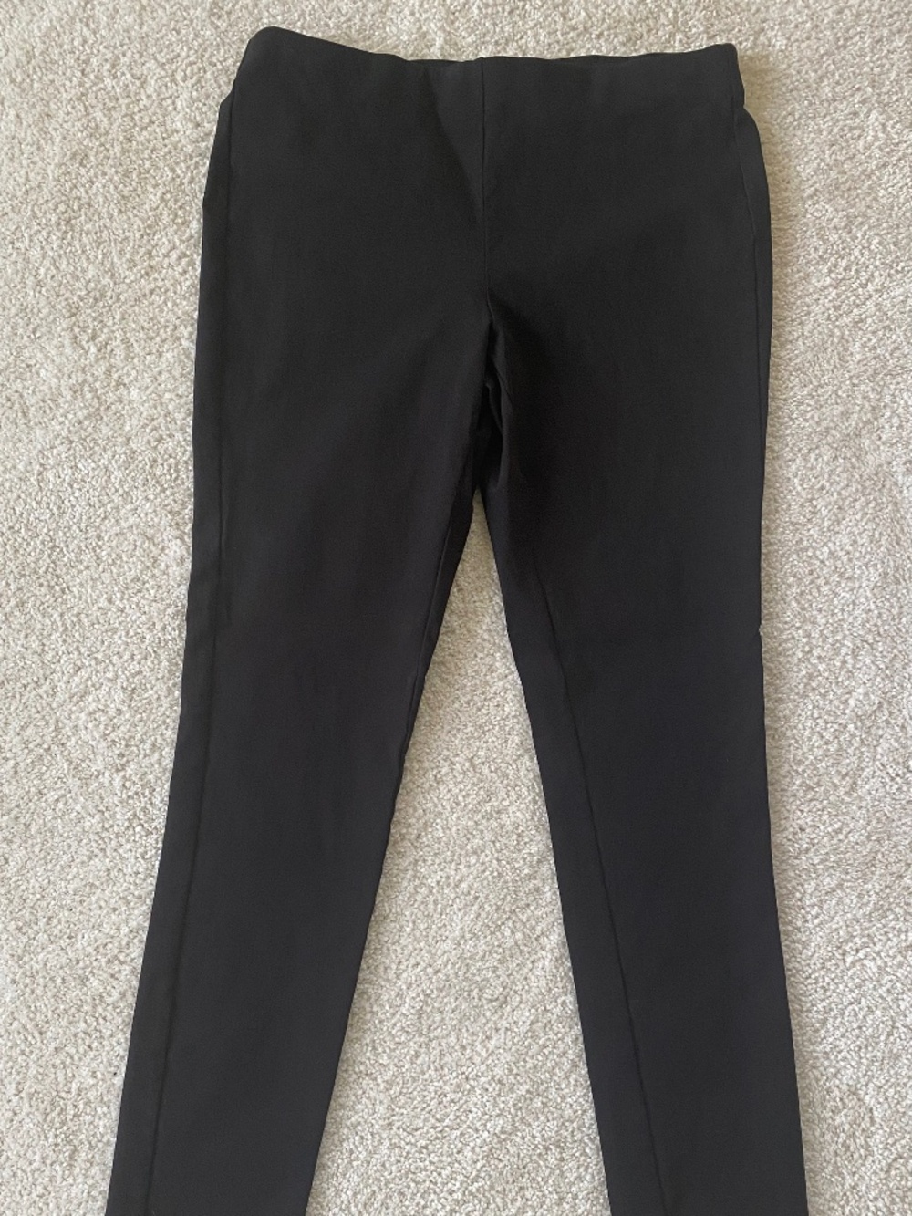 Michael Kors Black Womens Pants Elastic Casual Dress Skinny Sz Medium